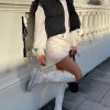 Style Core Aesthetics, New Style Trends - Sleeveless Cropped Puffer Jacket