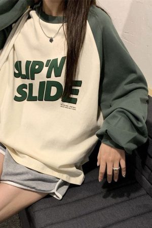 Style Core Aesthetics, New Style Trends - Slip n Slide Sweatshirt