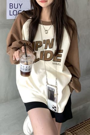 Style Core Aesthetics, New Style Trends - Slip n Slide Sweatshirt