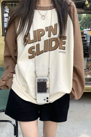 Style Core Aesthetics, New Style Trends - Slip n Slide Sweatshirt