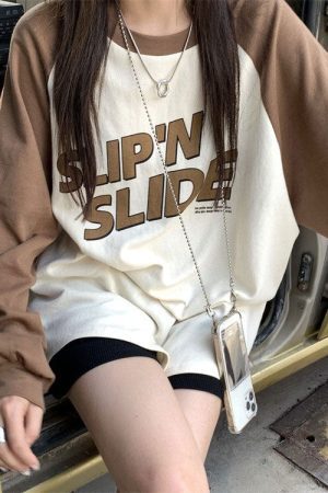 Style Core Aesthetics, New Style Trends - Slip n Slide Sweatshirt