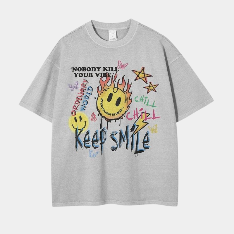 Style Core Aesthetics, New Style Trends - 'Smile' T shirt Style Core Aesthetics, New Style Trends - 'Smile' T shirt