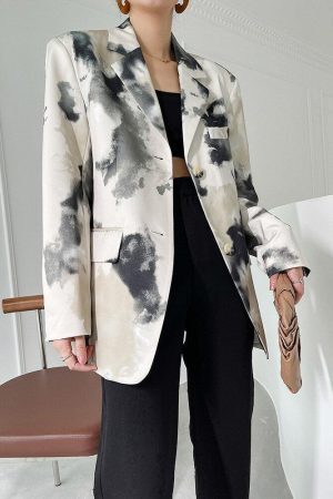 Style Core Aesthetics, New Style Trends - Smoke Look Blazer
