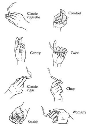 Style Core Aesthetics, New Style Trends - Smoking Hands T-Shirt