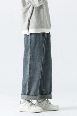 Style Core Aesthetics, New Style Trends - Soft Boy Baggy Jeans