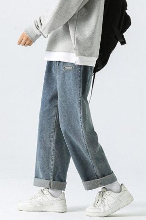 Style Core Aesthetics, New Style Trends - Soft Boy Baggy Jeans