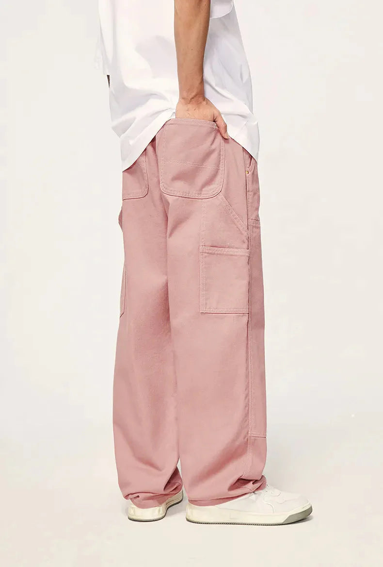 Style Core Aesthetics, New Style Trends - Soft Boy Bottle Pocket Pants Style Core Aesthetics, New Style Trends - Soft Boy Bottle Pocket Pants