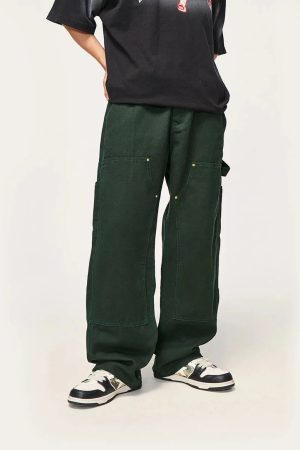 Style Core Aesthetics, New Style Trends - Soft Boy Bottle Pocket Pants
