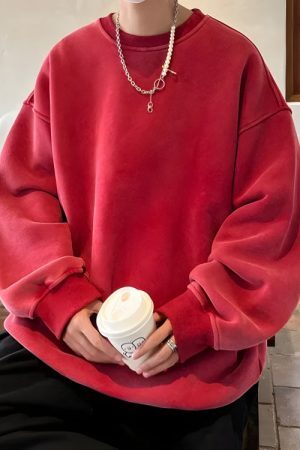 Style Core Aesthetics, New Style Trends - Soft Boy Casual Oversized Sweatshirt