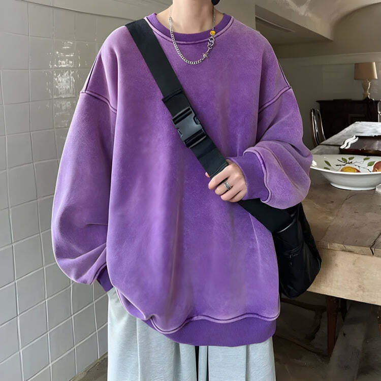 Style Core Aesthetics, New Style Trends - Soft Boy Casual Oversized Sweatshirt Style Core Aesthetics, New Style Trends - Soft Boy Casual Oversized Sweatshirt