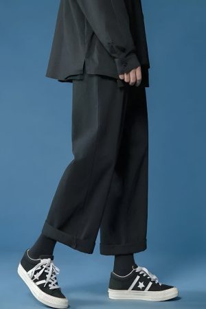 Style Core Aesthetics, New Style Trends - Soft Boy Casual Straight Leg Pants