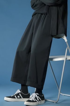 Style Core Aesthetics, New Style Trends - Soft Boy Casual Straight Leg Pants