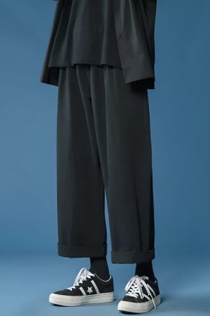 Style Core Aesthetics, New Style Trends - Soft Boy Casual Straight Leg Pants