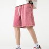 Style Core Aesthetics, New Style Trends - Soft Boy Drawstring Waist Sweatshort