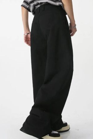 Style Core Aesthetics, New Style Trends - Soft Boy High Waist Baggy Pants