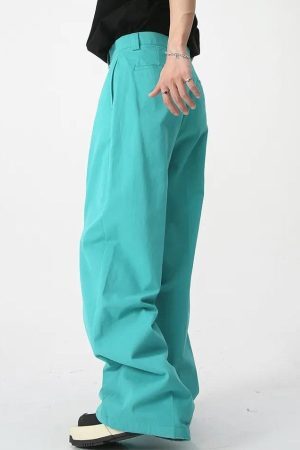 Style Core Aesthetics, New Style Trends - Soft Boy High Waist Baggy Pants