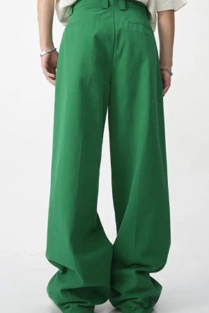 Style Core Aesthetics, New Style Trends - Soft Boy High Waist Baggy Pants