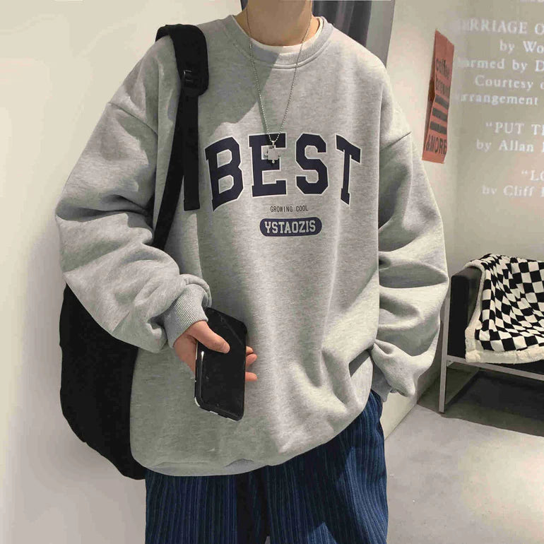 Style Core Aesthetics, New Style Trends - Soft Boy Oversized Sweatshirt