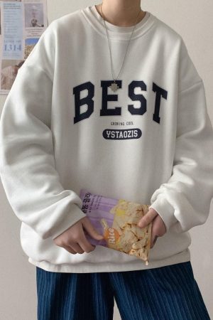 Style Core Aesthetics, New Style Trends - Soft Boy Oversized Sweatshirt