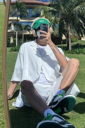 Style Core Aesthetics, New Style Trends - Soft Boy Shirt and Shorts Two Piece Set