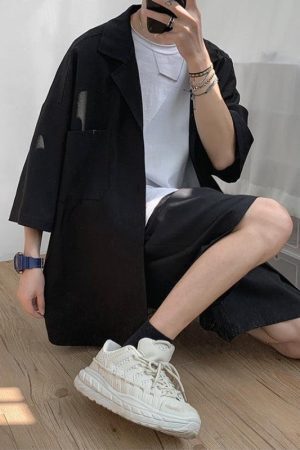 Style Core Aesthetics, New Style Trends - Soft Boy Shirt and Shorts Two Piece Set