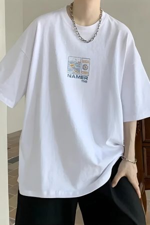 Style Core Aesthetics, New Style Trends - Soft Boy Summer Time Tee