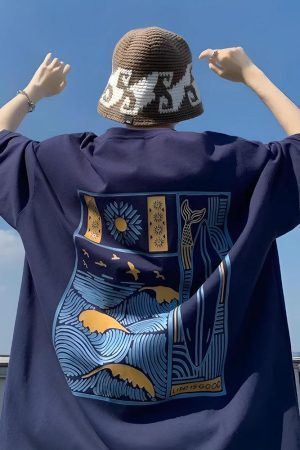 Style Core Aesthetics, New Style Trends - Soft Boy Summer Time Tee