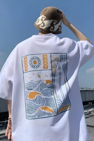 Style Core Aesthetics, New Style Trends - Soft Boy Summer Time Tee