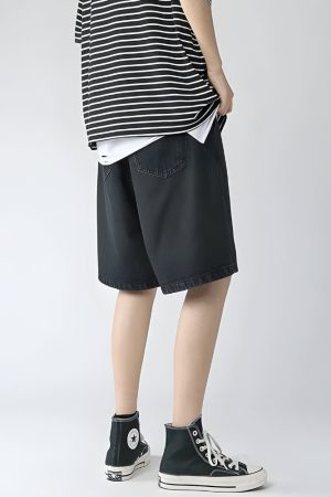 Style Core Aesthetics, New Style Trends - Soft Boy Wide Leg Shorts