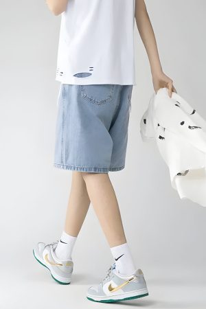 Style Core Aesthetics, New Style Trends - Soft Boy Wide Leg Shorts