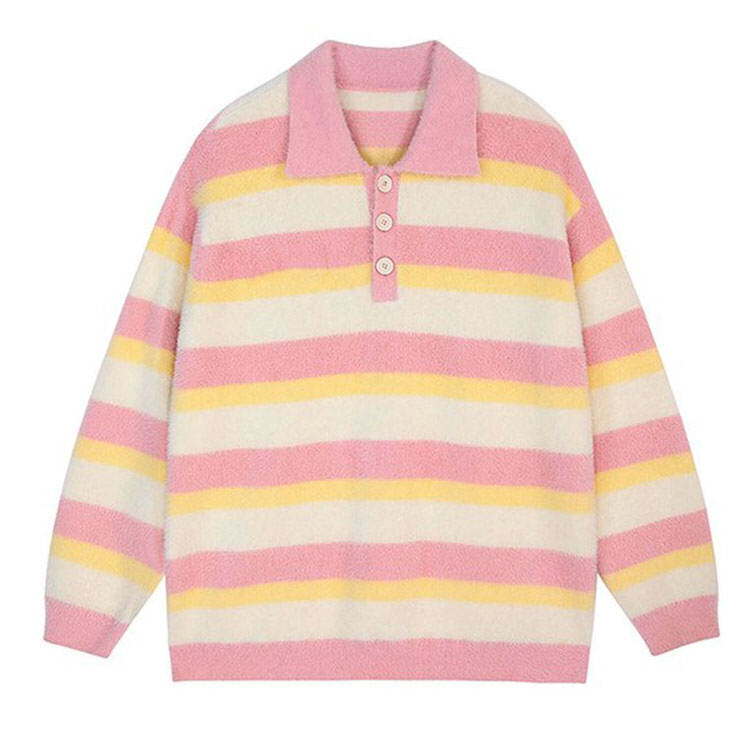 Style Core Aesthetics, New Style Trends - Soft Girl Collar Sweatshirt