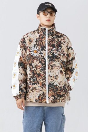 Style Core Aesthetics, New Style Trends - Soft Girl Daisy Jacket