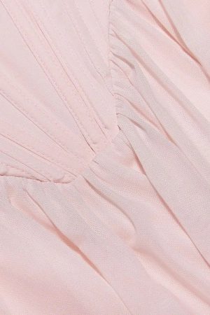 Style Core Aesthetics, New Style Trends - Soft Girl Mesh Corset Mini Dress