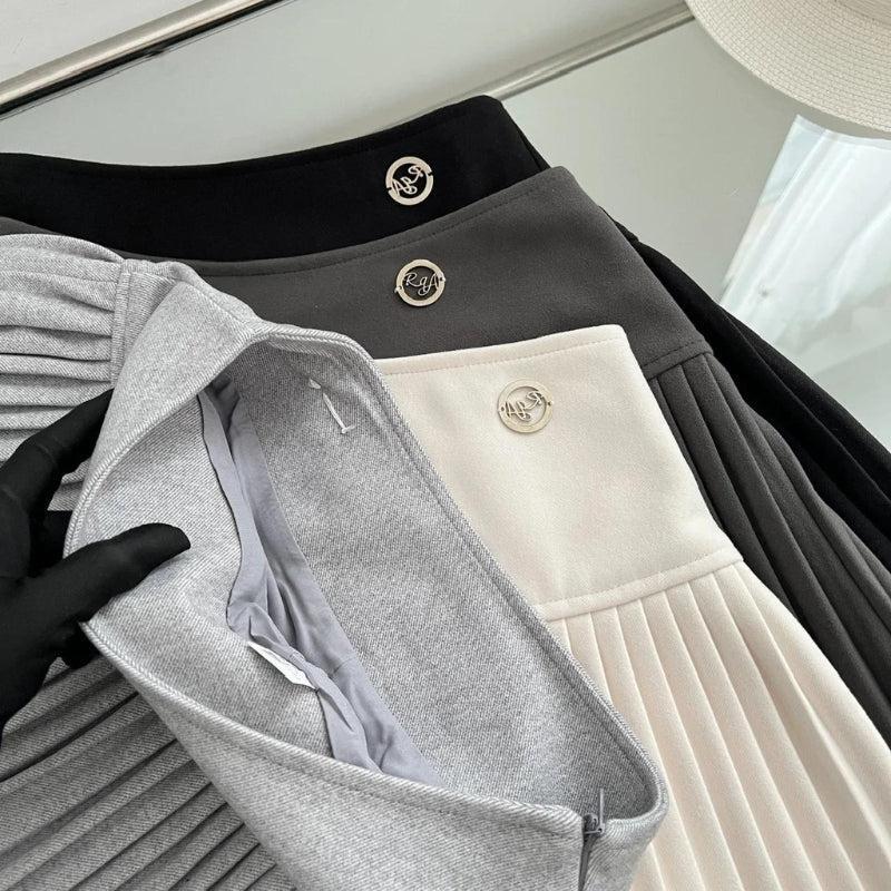 Style Core Aesthetics, New Style Trends - Soft Girl Pleated High Rise Mini Skort Style Core Aesthetics, New Style Trends - Soft Girl Pleated High Rise Mini Skort