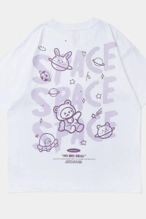 Style Core Aesthetics, New Style Trends - 'Space bear' T shirt