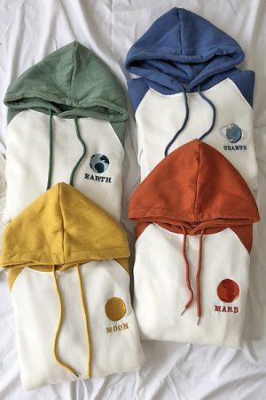 Style Core Aesthetics, New Style Trends - Space Patch Hoodie