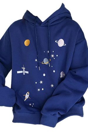 Style Core Aesthetics, New Style Trends - Space Research Hoodie
