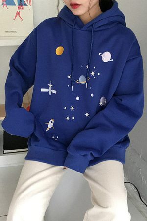 Style Core Aesthetics, New Style Trends - Space Research Hoodie