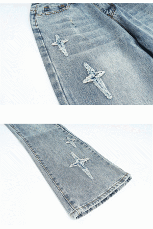 Style Core Aesthetics, New Style Trends - 'Spark' Jeans