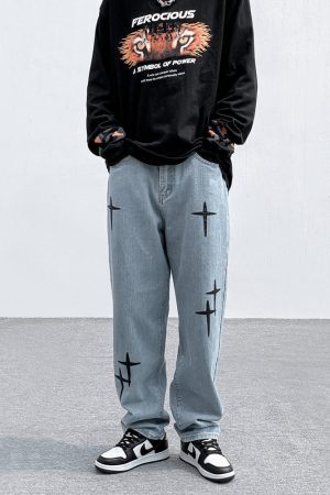 Style Core Aesthetics, New Style Trends - 'Sparkle' Jeans