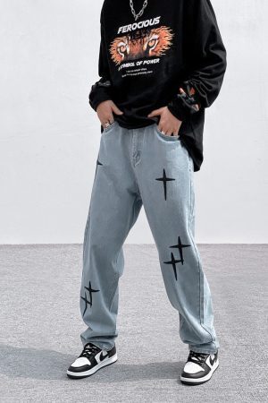 Style Core Aesthetics, New Style Trends - 'Sparkle' Jeans