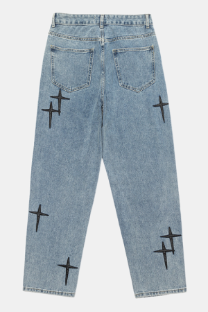 Style Core Aesthetics, New Style Trends - 'Sparkle' Jeans