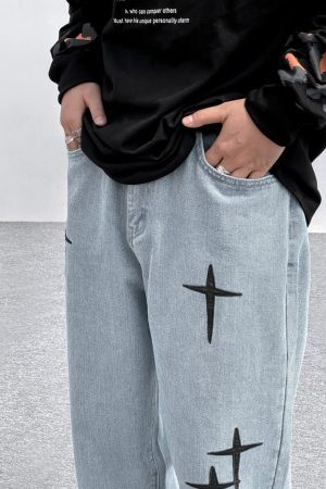 Style Core Aesthetics, New Style Trends - 'Sparkle' Jeans