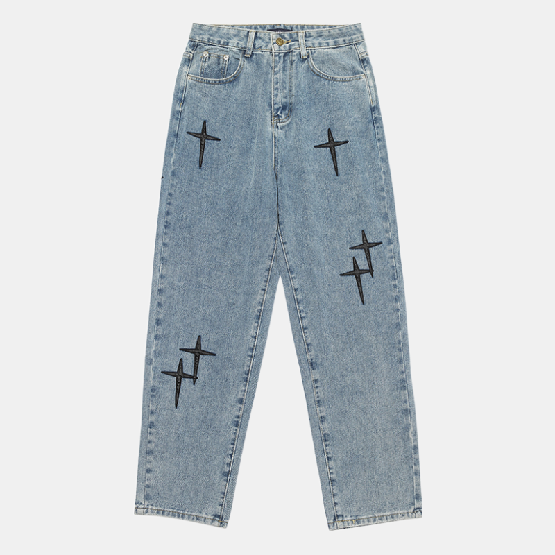Style Core Aesthetics, New Style Trends - 'Sparkle' Jeans
