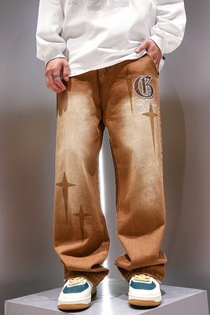 Style Core Aesthetics, New Style Trends - 'Sparks' Jeans