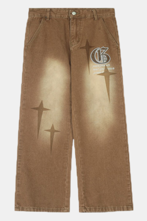 Style Core Aesthetics, New Style Trends - 'Sparks' Jeans