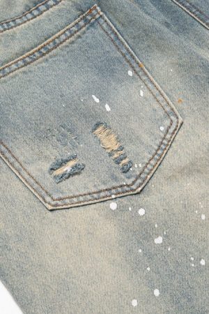 Style Core Aesthetics, New Style Trends - 'Splat' Jeans