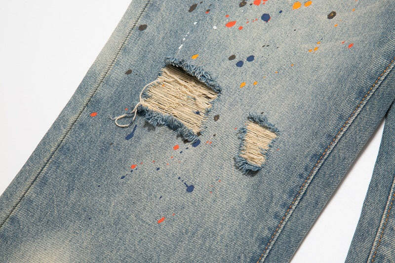 Style Core Aesthetics, New Style Trends - 'Splat' Jeans Style Core Aesthetics, New Style Trends - 'Splat' Jeans