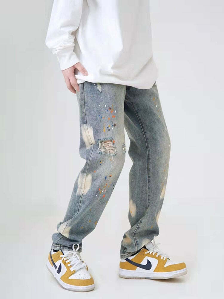 Style Core Aesthetics, New Style Trends - 'Splat' Jeans Style Core Aesthetics, New Style Trends - 'Splat' Jeans
