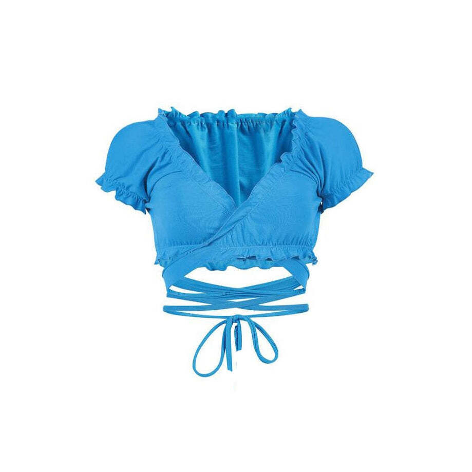 Style Core Aesthetics, New Style Trends - Springtime Sass Crop Top Style Core Aesthetics, New Style Trends - Springtime Sass Crop Top